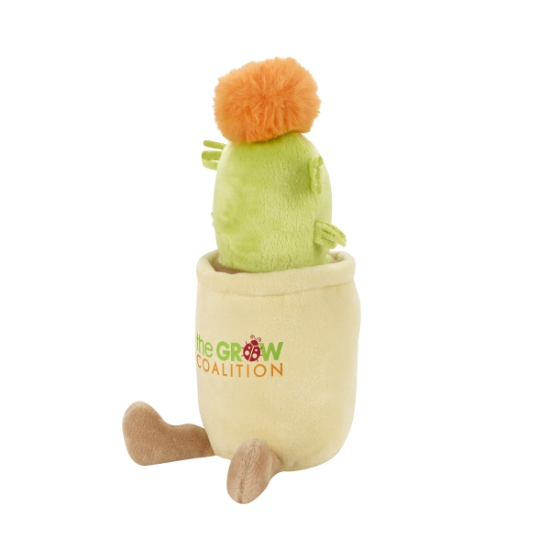 Chelsea Teddy Bear™ Zenzies 7" to 9.5" Plush - Cactus orange